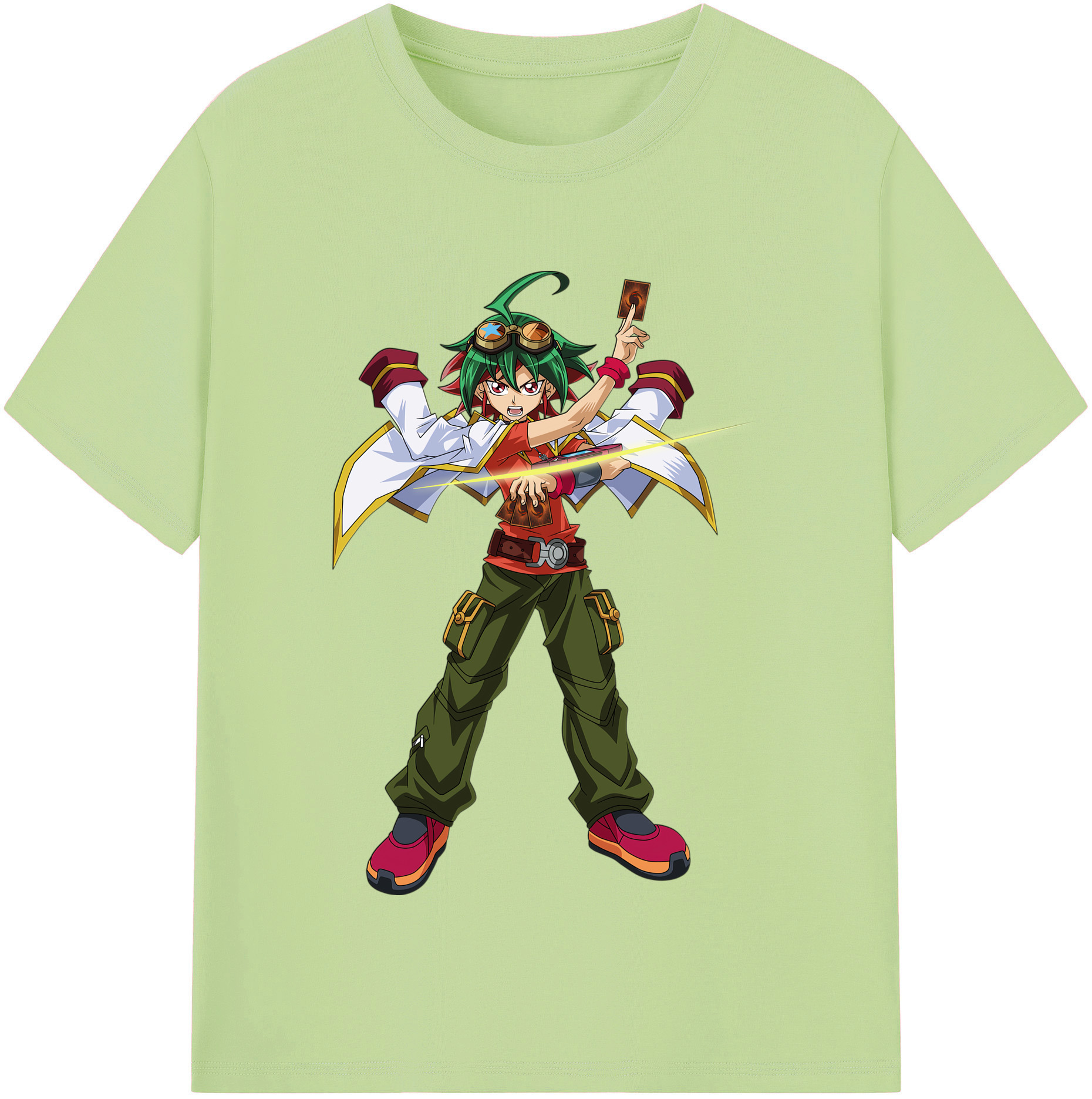 （画像用） 遊☆戯☆王 Yu-Gi-Oh! 綿100％半袖Tシャツ（フロントプリント）